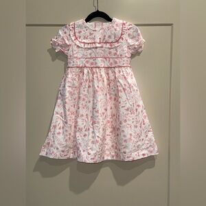 La Coqueta Girl’s Pink Floral Dress